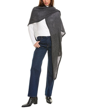 jersey triangle cashmere wrap
