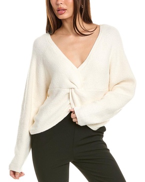 caitlyn boucle raglan sweater