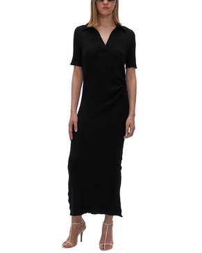 Helmut Lang Relaxed Fit Polo Midi Dress