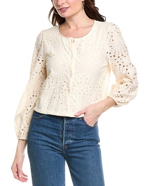 donella crop blouse