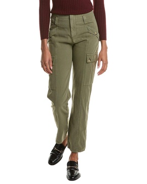 linen-blend pant