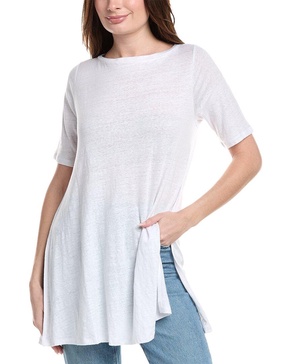 bateau neck linen tunic