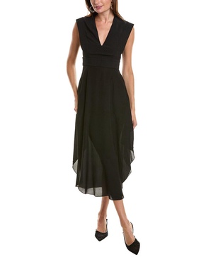crepe silk maxi dress