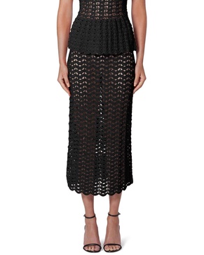 crochet pencil skirt