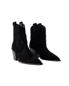 albi ankle boots -  - leather - black