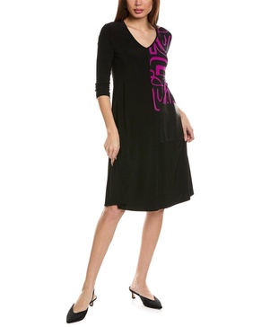 Joseph Ribkoff Asymmetrical Mini Dress