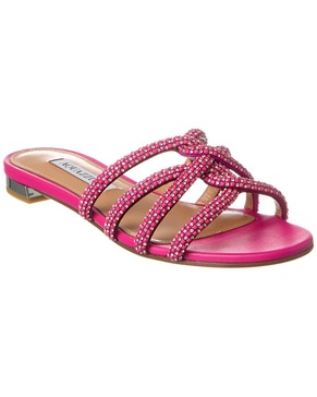 Aquazzura Moondust Suede Sandal