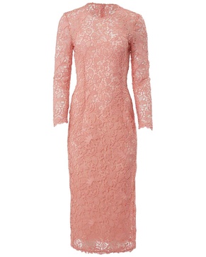 crewneck midi dress