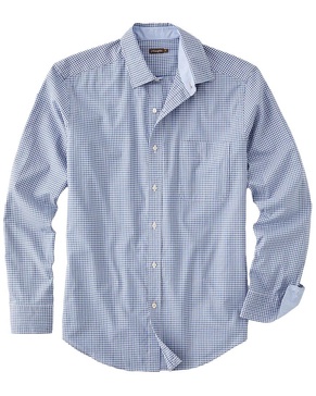 plaid gramercy woven shirt
