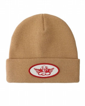 men's stitch me beanie in tan