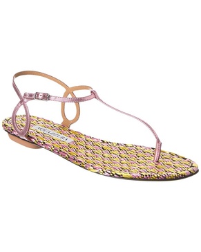 almost bare leather sandal