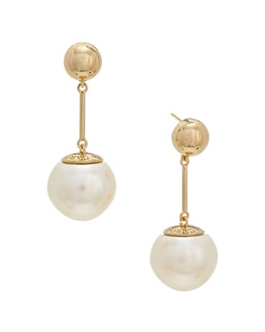 Carolina Herrera Pearl Drop Earrings