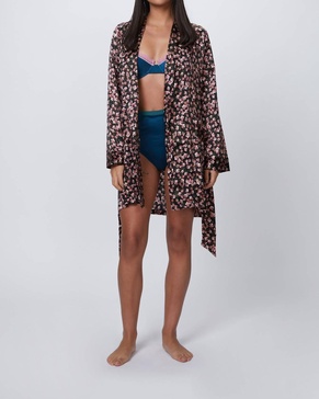 anya robe in pansy