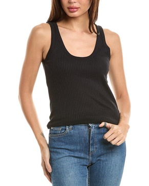 semi relaxed v-neck linen & silk-blend t-shirt
