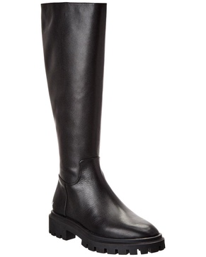 Stuart Weitzman Ultra Lug Leather Knee-High Boot