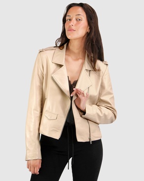 just friends leather jacket