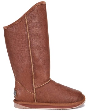 cosy tall buff sheepskin boot
