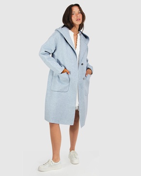 walk this way wool blend oversized coat