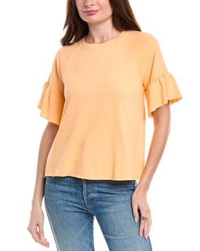 ava flutter sleeve top