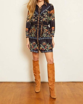 lucy dress in vintage cheetah