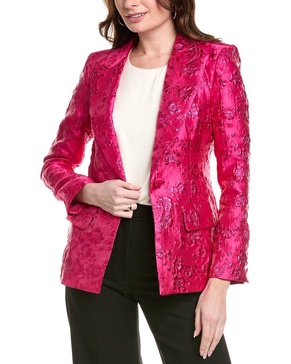 Amanda Uprichard Aldridge Brocade Blazer