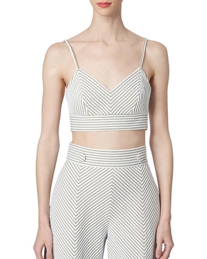 Carolina Herrera Cropped Bustier