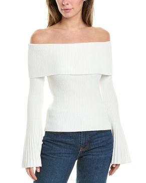 off shoulder sweater
