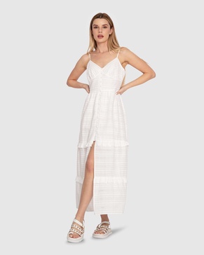 superstition tiered maxi dress