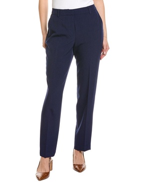 Anne Klein Madison Crepe Fly Front Slash Pocket Pant