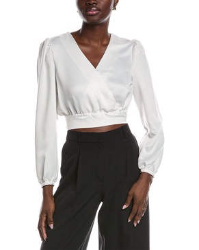 hugo  banella crop blouse