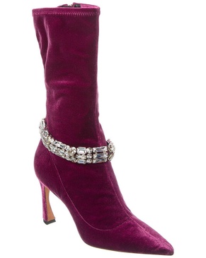 Alexandre Birman Riviera Velour Boot
