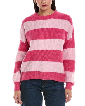 fluffy cashmere-blend sweater