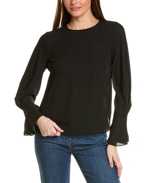 keyhole blouse