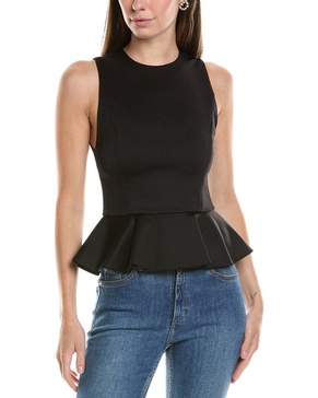 poppy peplum top