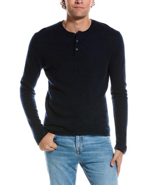 henley cashmere sweater