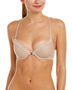feathers t-back bra