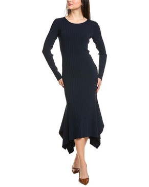 rib knit maxi dress
