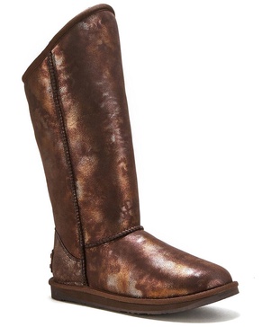 cosy tall leather boot