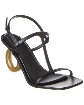 ferragamo elina leather sandal