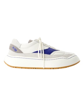 log; baus sneakers - ader error - leather - white
