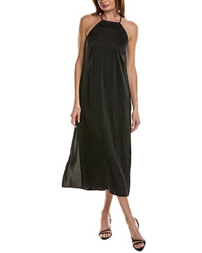 Anne Klein Halter Bias Slip Dress