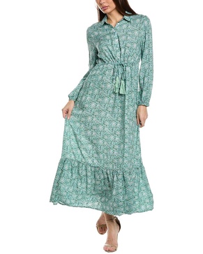 teardrops maxi dress