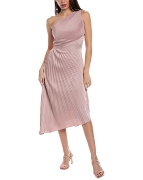 one-shoulder cocktail dress