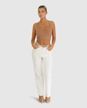 all i need knit crop