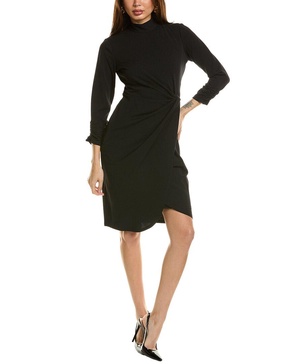 knotted sheath dress