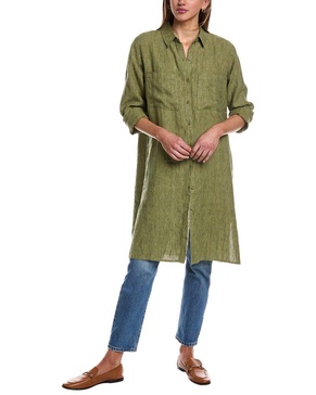 classic collar linen shirt