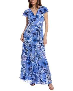 Eliza J Chiffon Maxi Dress