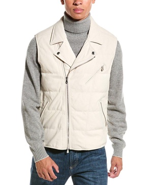 Brunello Cucinelli Leather Vest