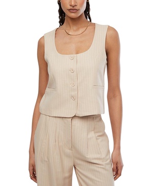 WeWoreWhat Scoop Tailored Vest