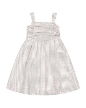 ruched bodice party dress
